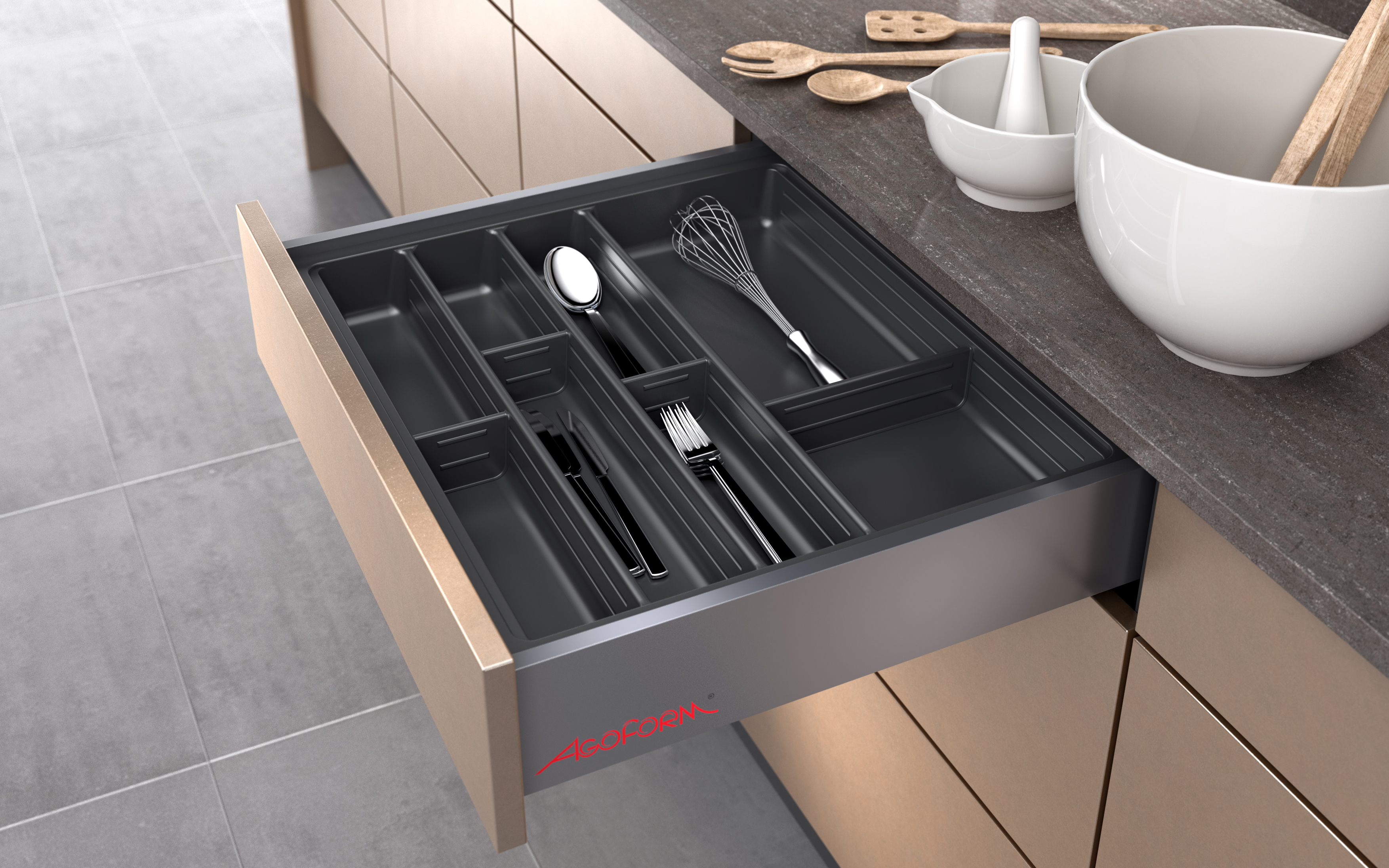 Cutlery insert SCOOP II